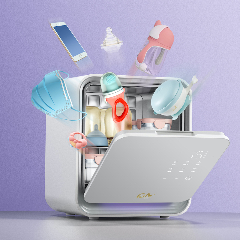 MÁY TIỆT TRÙNG SẤY KHÔ UVC – LED FATZBABY KING 1 – FB4722BT - BẢO HÀNH 12 THÁNG