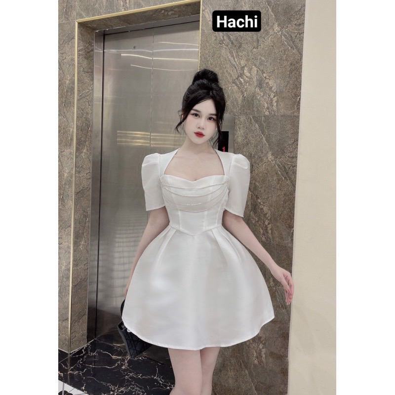 Đầm dự tiệc cao cấp dây đá bigsize 55kg-90kg