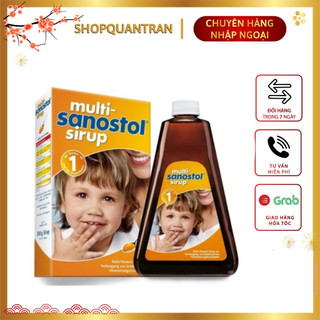 Sanostol vitamin tổng hợp hàng Đức số 1,3,6 dành cho bé