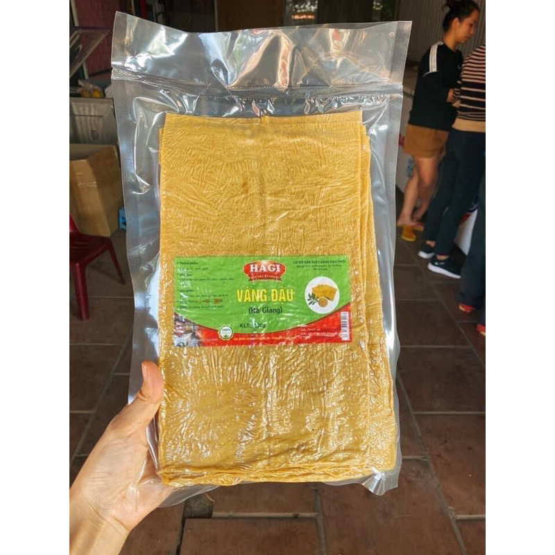 VÁNG ĐẬU HAGI - HÀ GIANG ( Tàu hũ ky hút chân không túi 500gr )