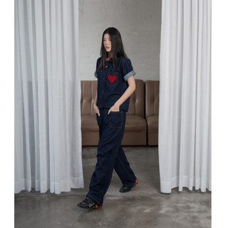 SET Quần áo jean trái tim| SET JEANS | OURS STUDIO