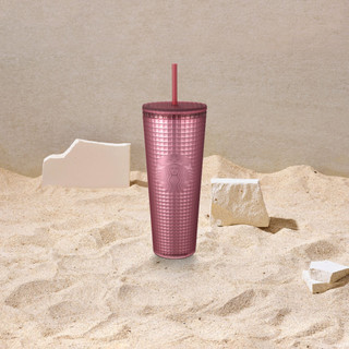 Ly Starbucks Cold Cup 24Oz (710ml) GRD SF TOUCH BUGNDY