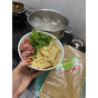 VÁNG ĐẬU HAGI - HÀ GIANG ( Tàu hũ ky hút chân không túi 500gr )