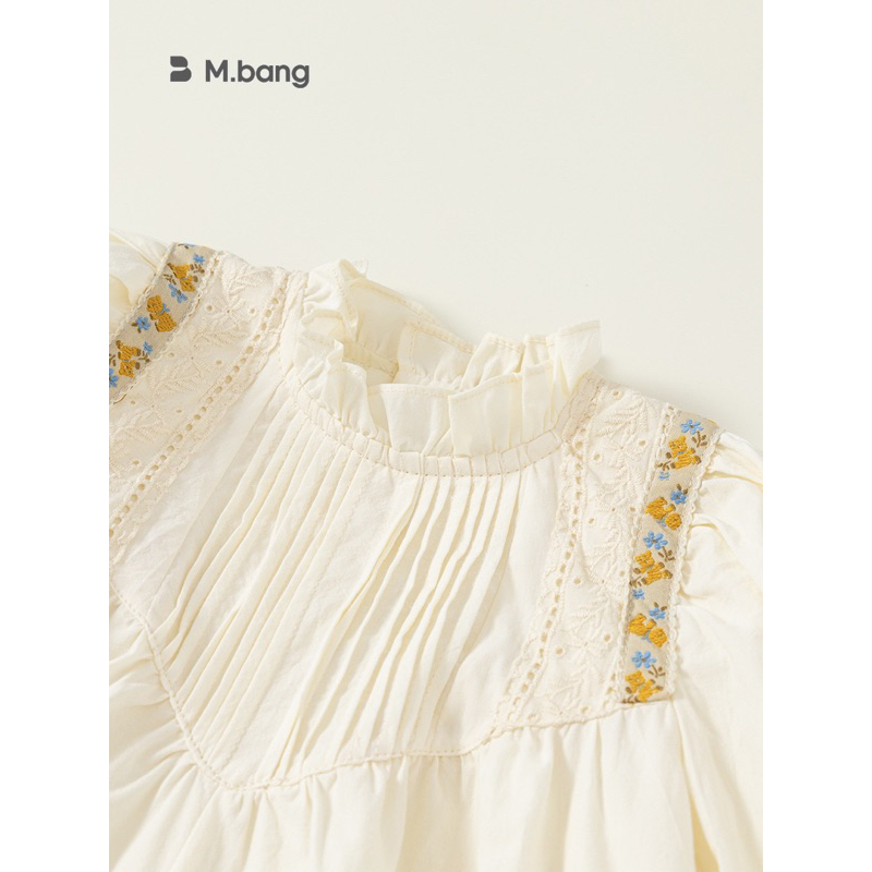 Váy xếp ly mùa thu cho bé gái Mbang