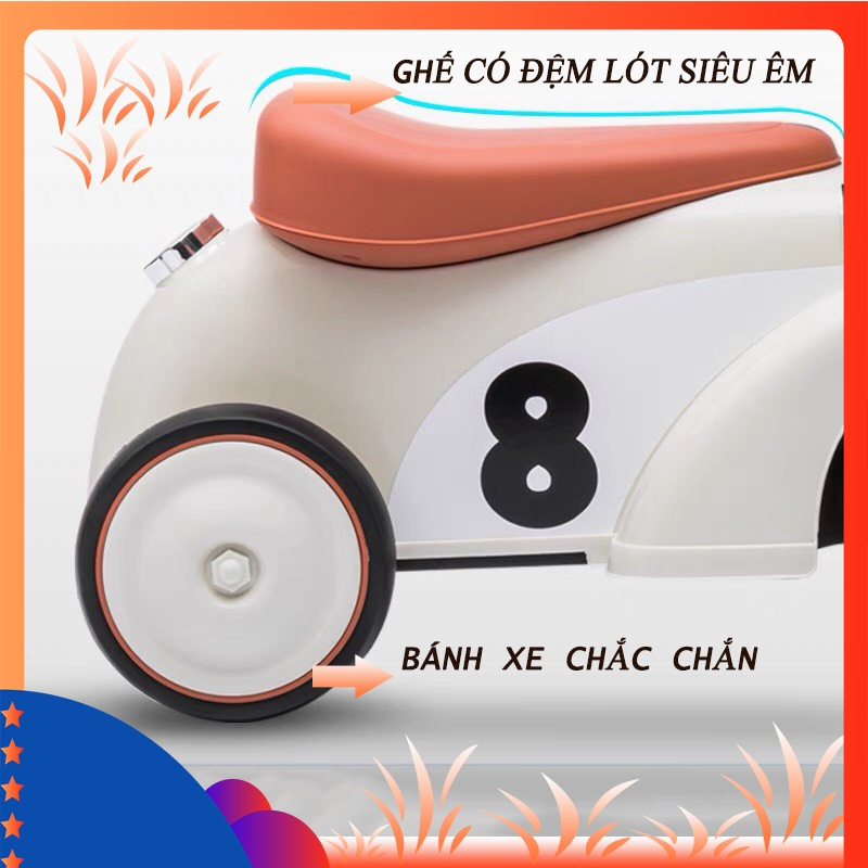 Xe chòi chân ,oto chòi chân có nhạc và đèn led cho bé từ 1-3 tuổi