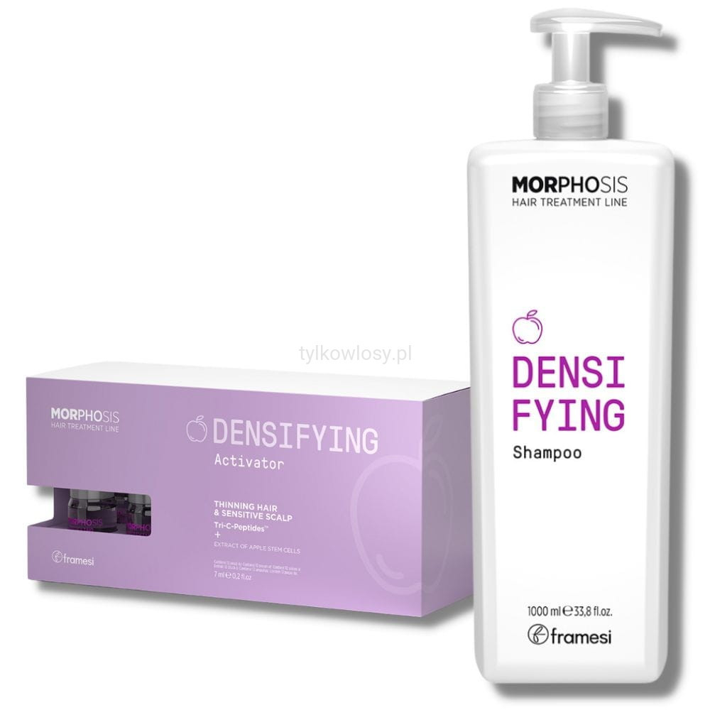 Dầu gội Framesi Morphosis Densifying chống rụng và kích thích mọc tóc / energizing chống bết dàu/gàu 1000ml