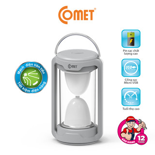  Đèn Sạc Led COMET CRL3203 công suất 9W điều chỉnh độ sáng có tay cầm 