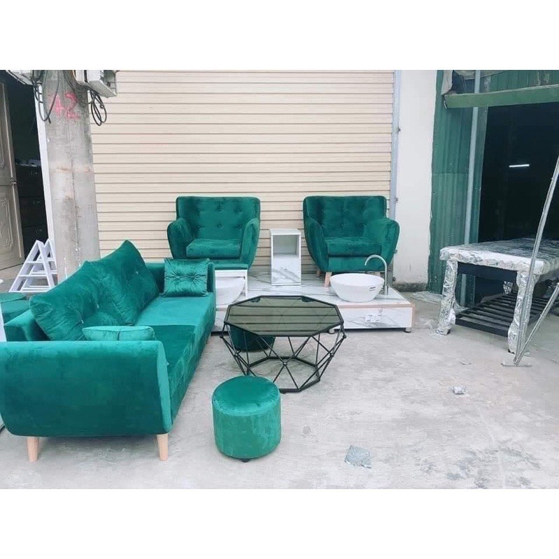 Sofa đơn thư giãn, sofa làm nail siêu xinh - BH 12 tháng