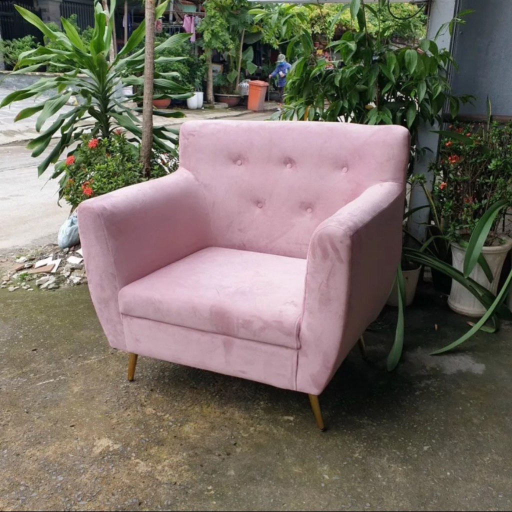 Sofa đơn thư giãn, sofa làm nail siêu xinh - BH 12 tháng