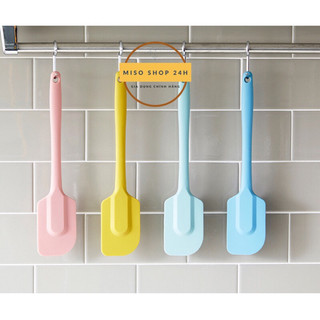 Phới đảo thức ăn, trộn bột silicone loại dài size đại, Lock&Lock, silicon chống dính chịu nhiệt 220oC - CKT223
