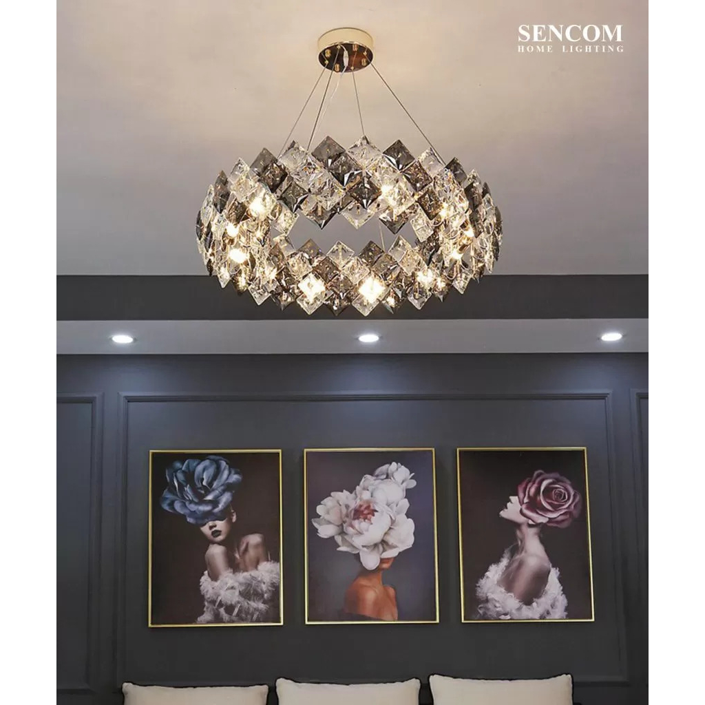 Đèn Chùm Pha Lê Cao Cấp SC0217-SR