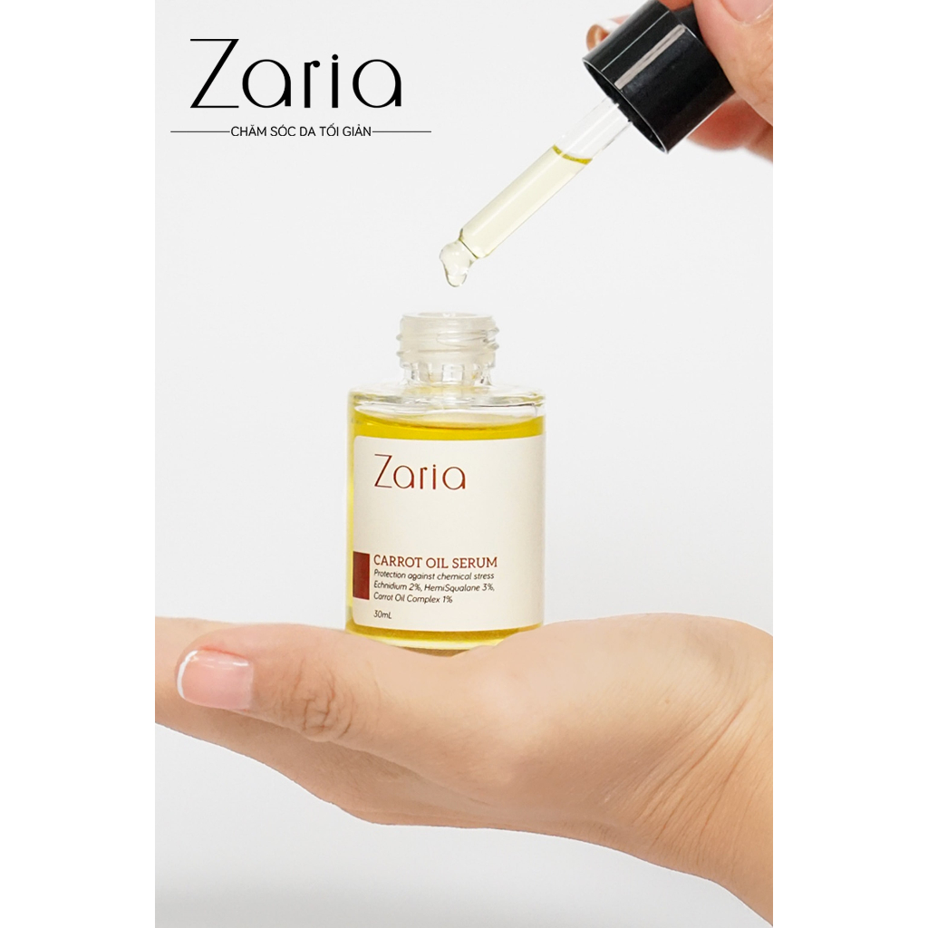 Serum Hồi Phục Da Dưỡng Ẩm Da Chống Lão Hóa Zaria Carrot Oil