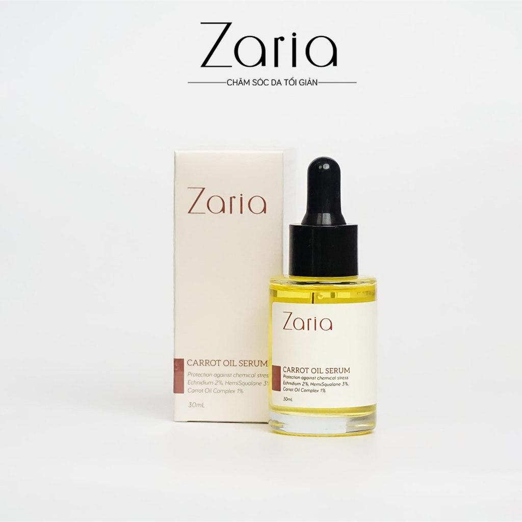 Serum Hồi Phục Da Dưỡng Ẩm Da Chống Lão Hóa Zaria Carrot Oil