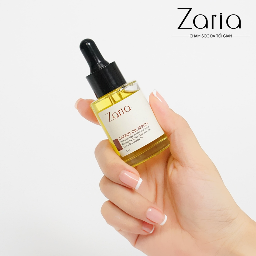 Serum Hồi Phục Da Dưỡng Ẩm Da Chống Lão Hóa Zaria Carrot Oil