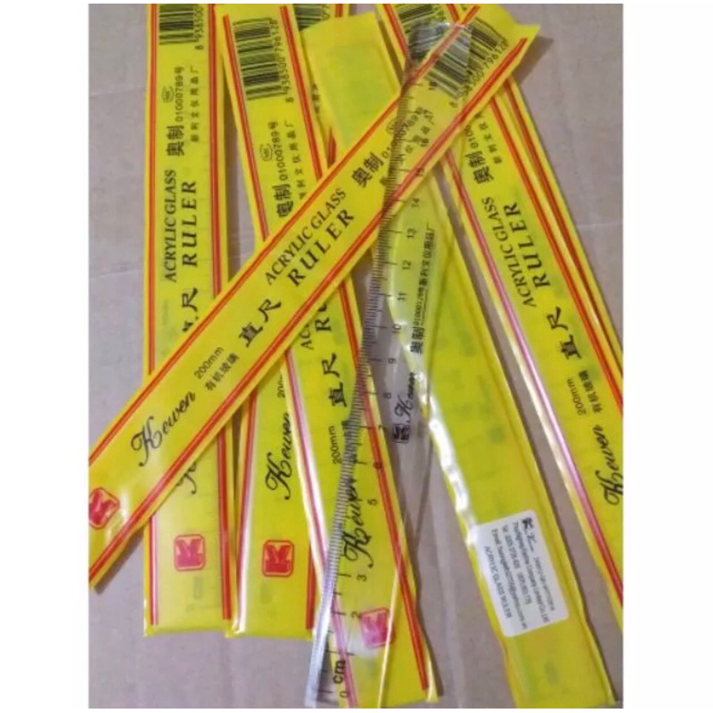 Thước kẻ 20cm, 30cm cứng