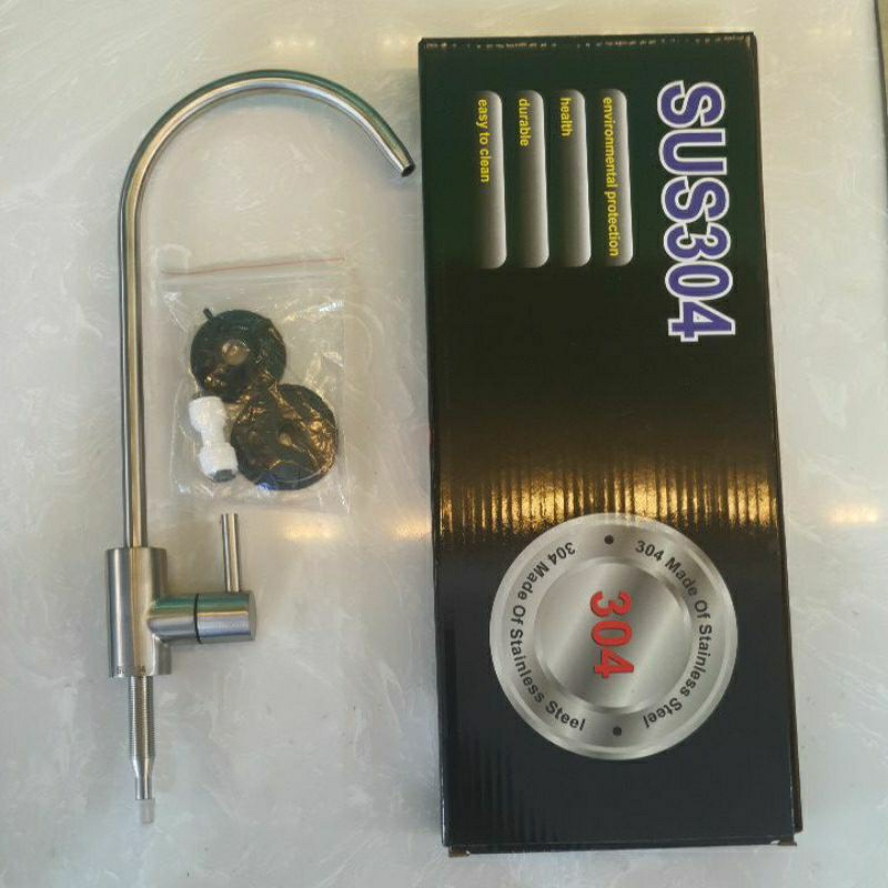 Vòi máy lọc nước Inox 304 không gỉ - Dùng thay thế cho máy lọc RO,Nano