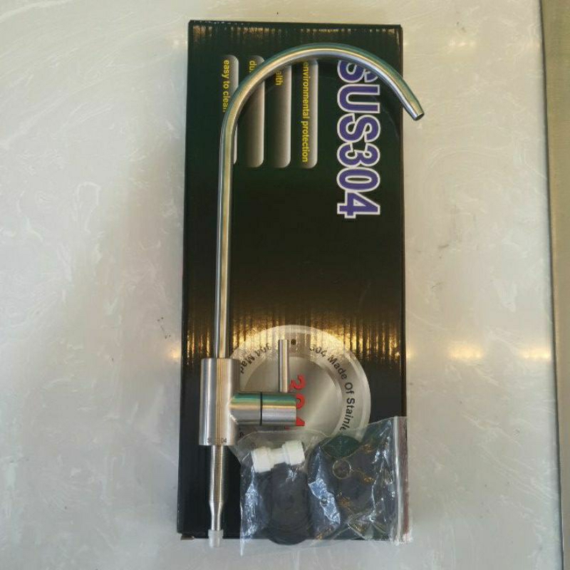 Vòi máy lọc nước Inox 304 không gỉ - Dùng thay thế cho máy lọc RO,Nano