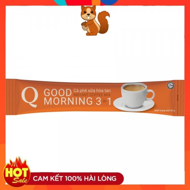 Cafe Trần Quang Good Morning bịch 24 gói date mới