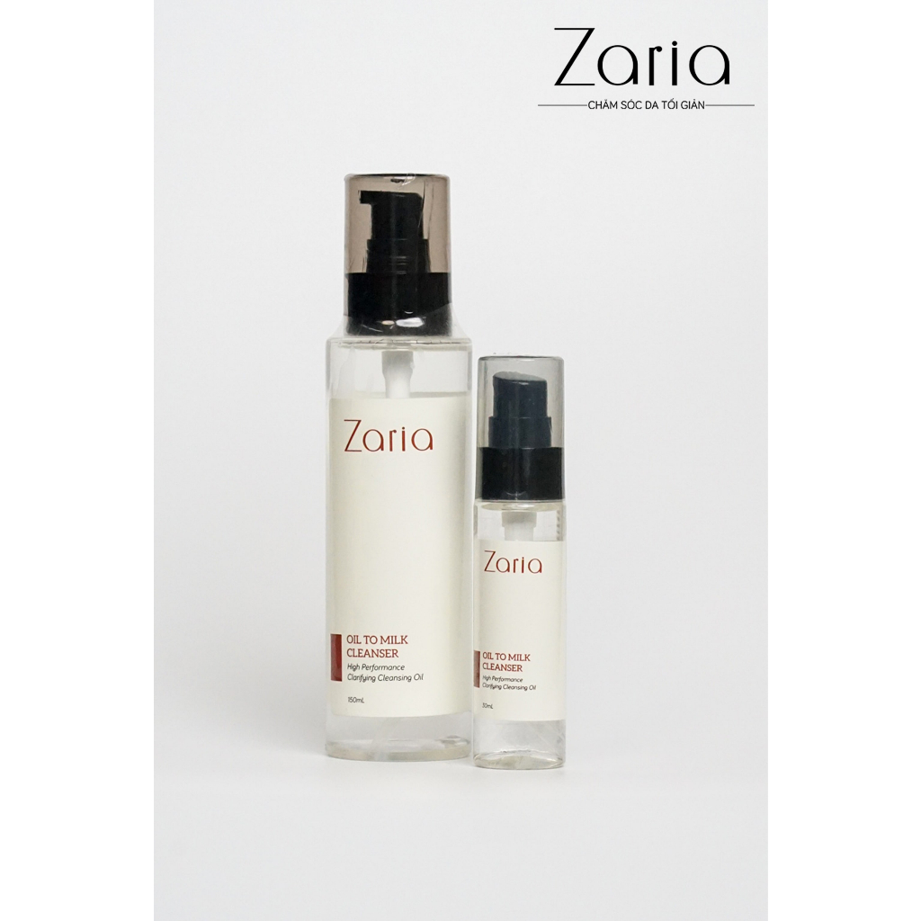Dầu Tẩy Trang Làm Sạch Sâu Dưỡng Ẩm Nhũ Hóa Tức Thì Zaria Oil To Milk Cleanser