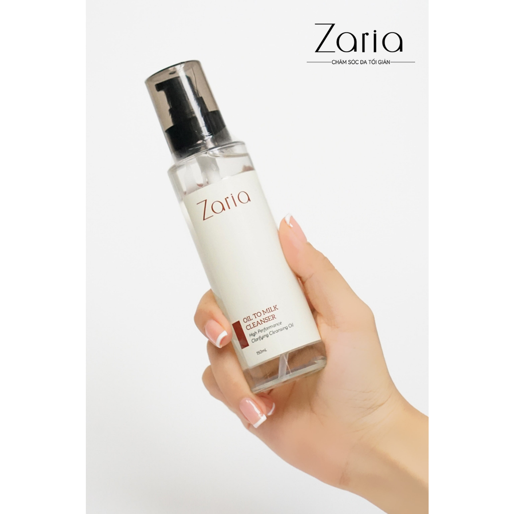 Dầu Tẩy Trang Làm Sạch Sâu Dưỡng Ẩm Nhũ Hóa Tức Thì Zaria Oil To Milk Cleanser