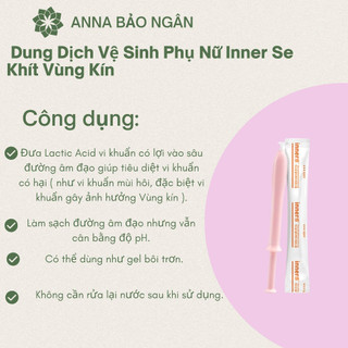 Dung Dịch Vệ Sinh Phụ Nữ Inner Gel WETTRUST 1.7g ( Tách lẻ 1 Ống)