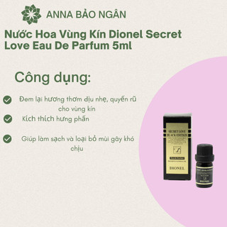 Nước Hoa Vùng Kín Dionel Secret Love Eau De Parfum 5ml