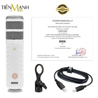 Micro Rode USB Podcaster MKII - Mic Thu Âm Dynamic Podcast Livestream Phòng Thu Studio Microphone