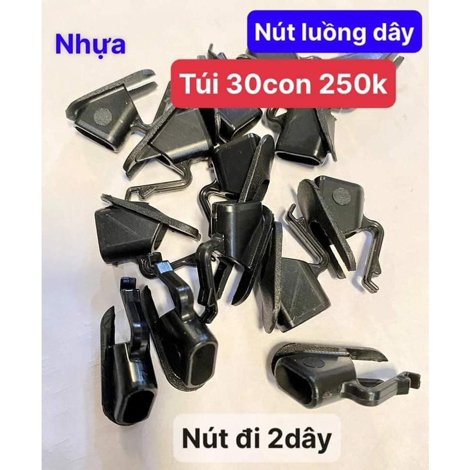 Nút luồng dây nhựa và nhôm cho sườn xe đạp