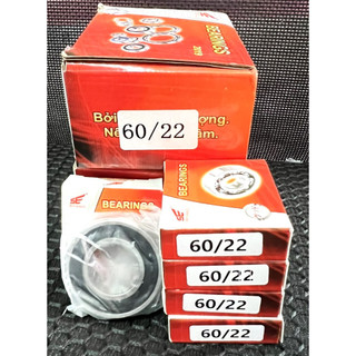 1 CẶP BẠC ĐẠN( VÒNG BI) XE MÁY MÃ 60/22