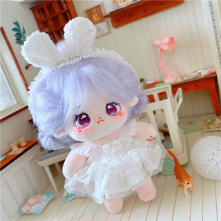 Doll không thuộc tính tóc tơ 20cm có xương - Búp bê không thuộc tính kèm outfit 20cm