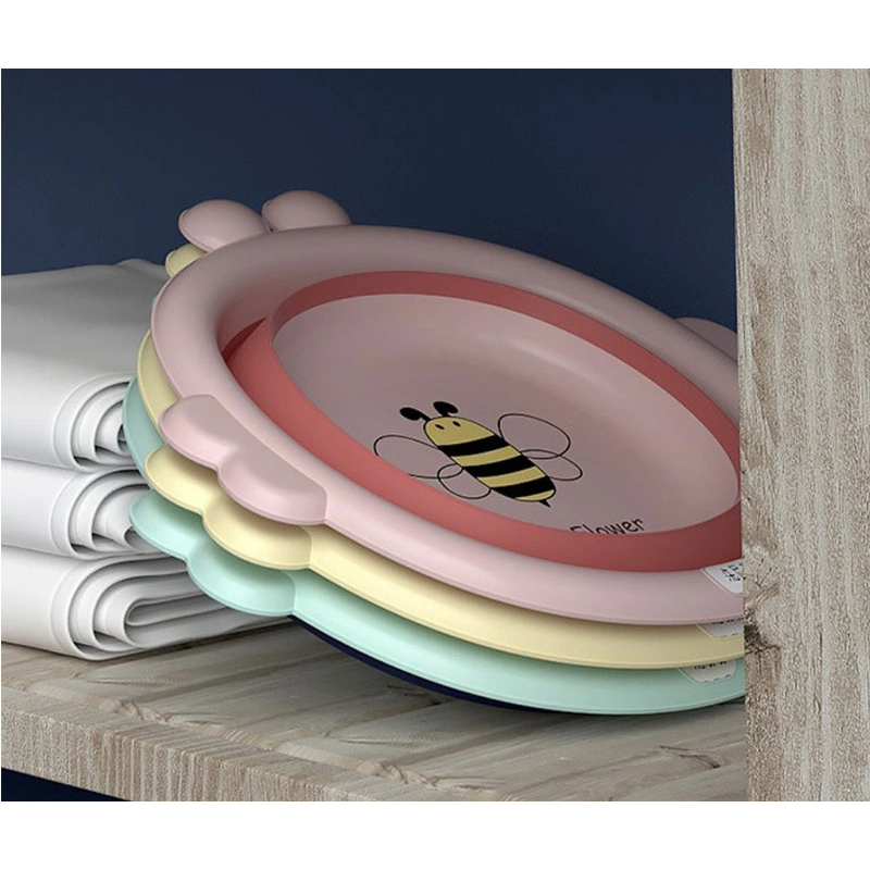 Chậu rửa mặt hình thú gấp gọn đa năng cho bé