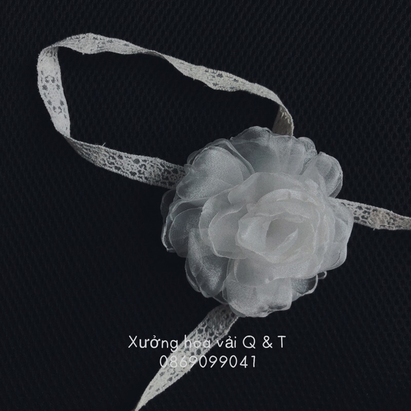 Choker Vòng cổ bông Voan 9cm