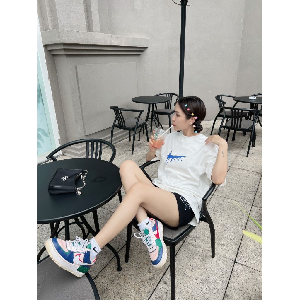 Áo thun trắng OL028 NI/KE  TEE  Made in Cam/bodia full tag-code