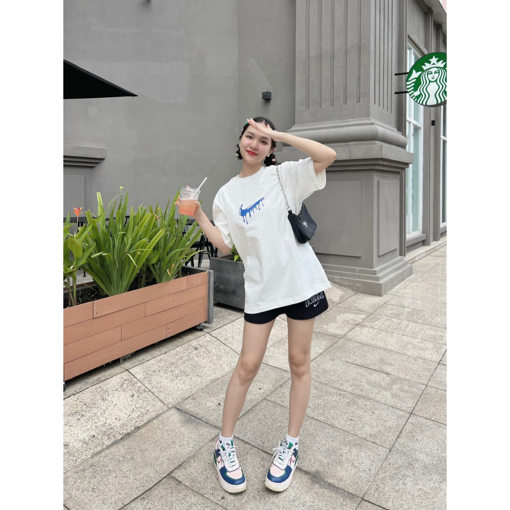 Áo thun trắng OL028 NI/KE  TEE  Made in Cam/bodia full tag-code