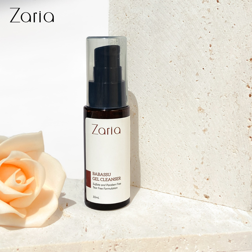 Gel Rửa Mặt Làm Sạch Mụn Đầu Đen, Mụn Trứng Cá Zaria Babassu Gel Cleanser 30ml