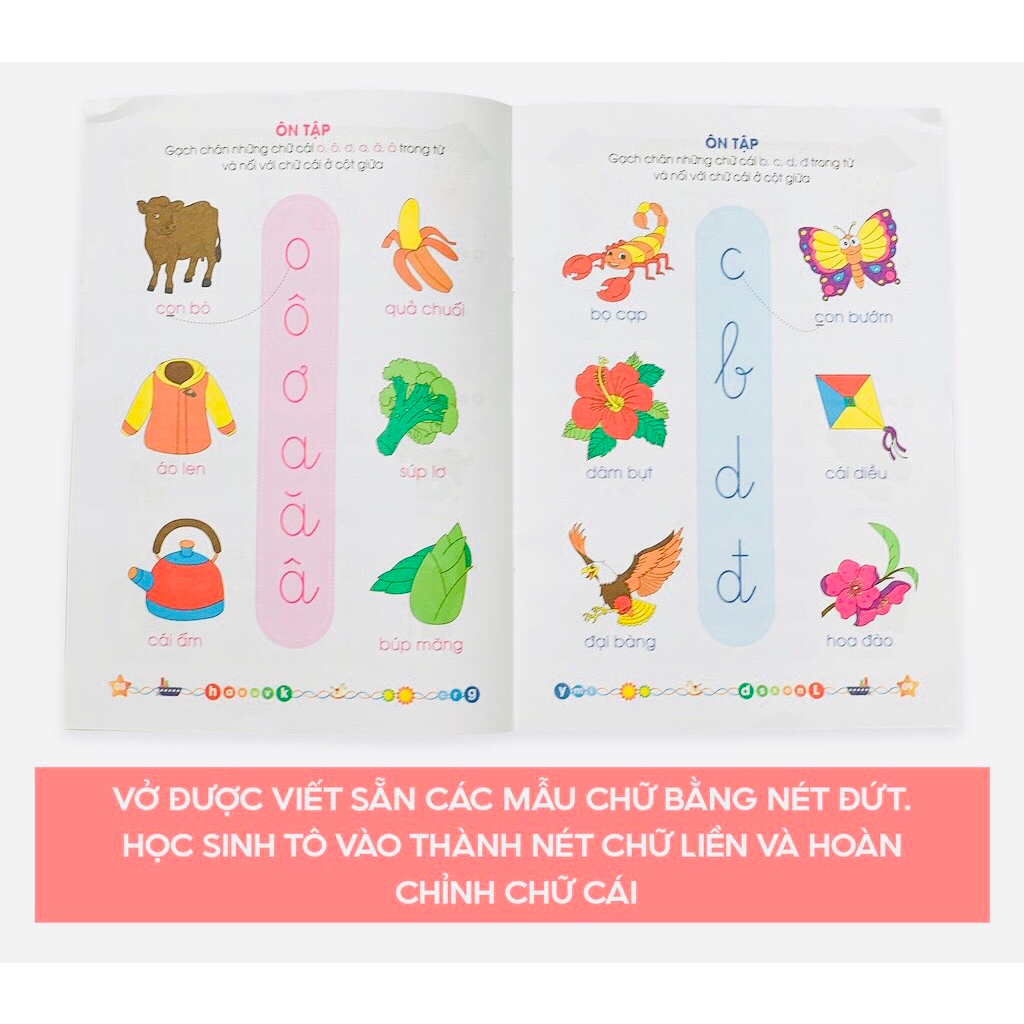 Sách - Hành Trang Dành Cho Trẻ Chuẩn Bị Vào Lớp 1 - Bộ 10 cuốn kèm bút chì, gọt, tẩy và cá hỗ trợ cầm bút