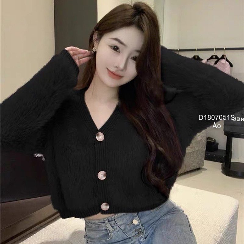 Áo len lông 3 nút hàng nhập mịn đẹp!