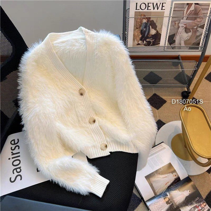 Áo len lông 3 nút hàng nhập mịn đẹp!