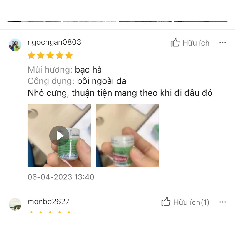 Dầu Hít Thông Mũi Bạc Hà Poysian 8cc Thái Lan