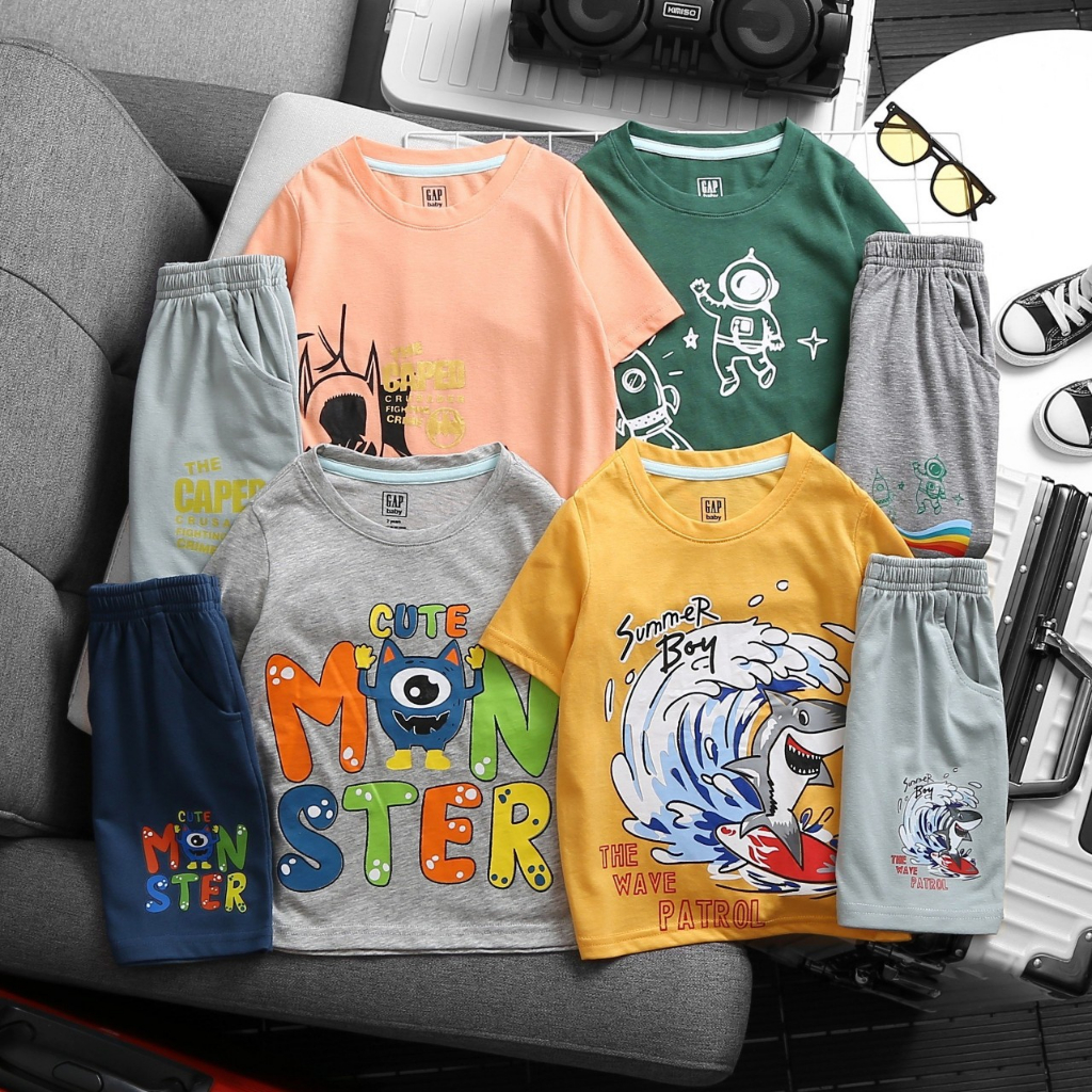 BỘ GAP BABY VNXK CHO BÉ TRAI TỪ 12 ĐẾN 39KG