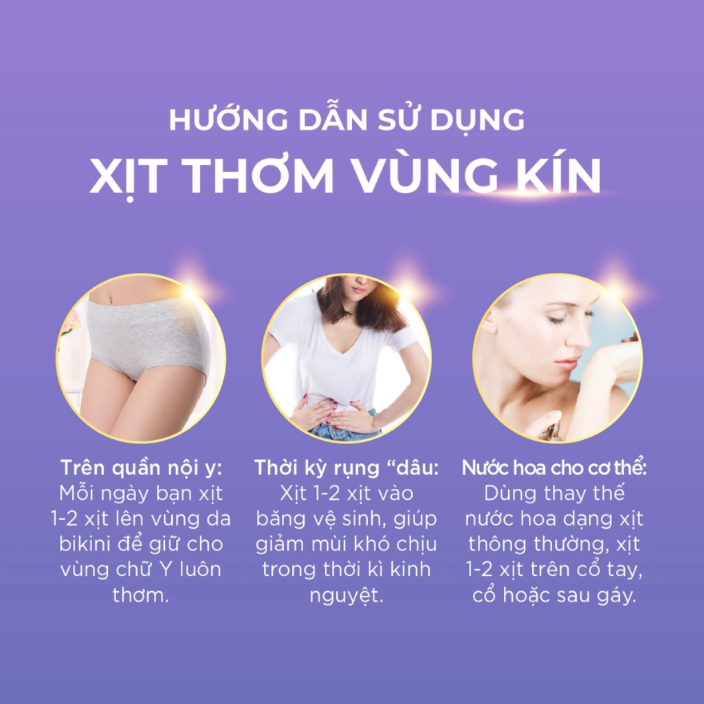 Xịt Thơm Vùng Kín API Bikini Vitamin C, Nước Hoa Vùng Kín Nữ Khử Mùi Giảm Thâm Ngăn Tiết Mồ Hôi Hương Ngọt Ngào 20ml
