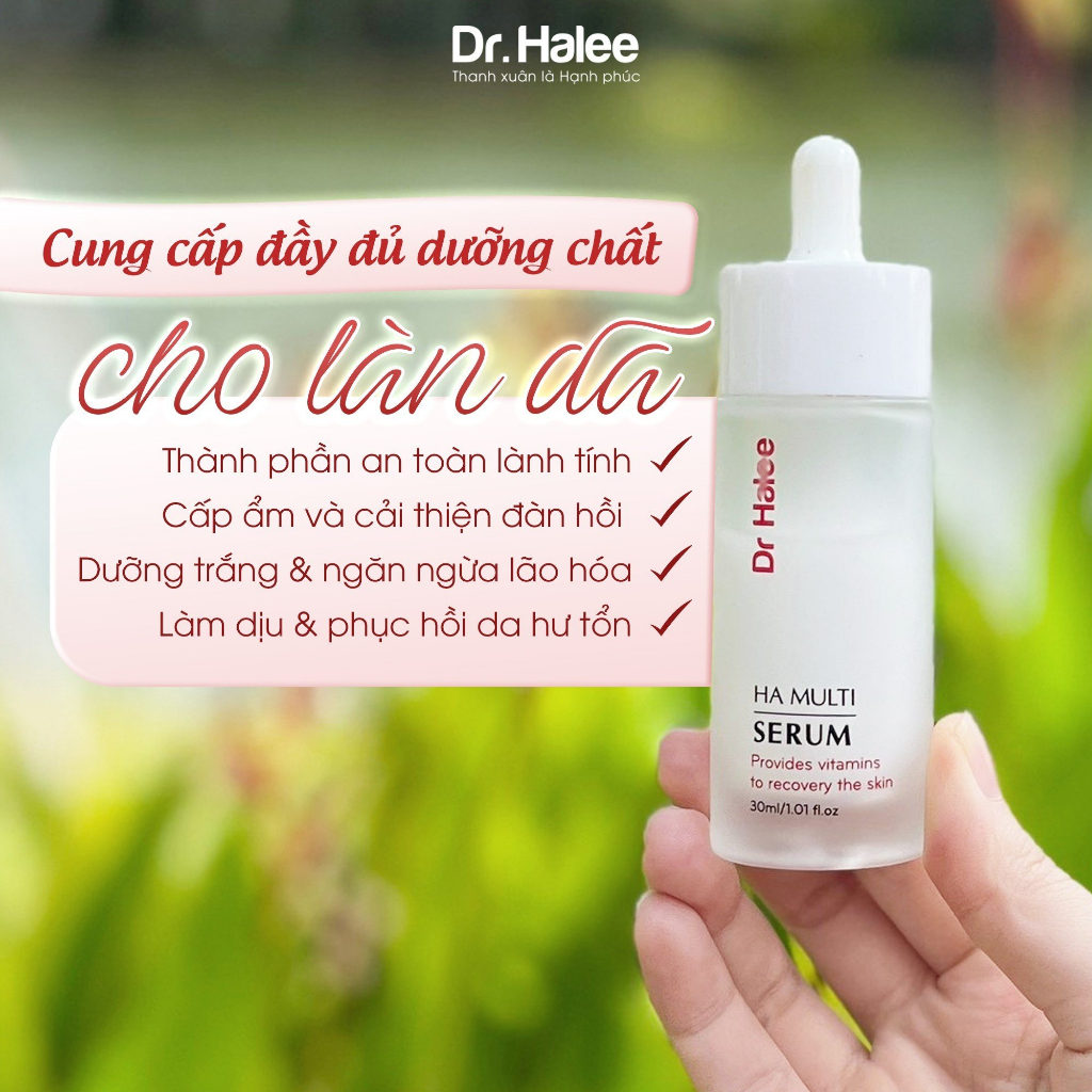 Serum Dưỡng Trắng Da Toàn Diện HA Multi 30ml