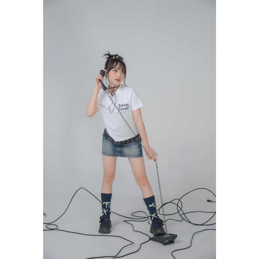 Áo thun baby tee Y2K Buenas BTB12