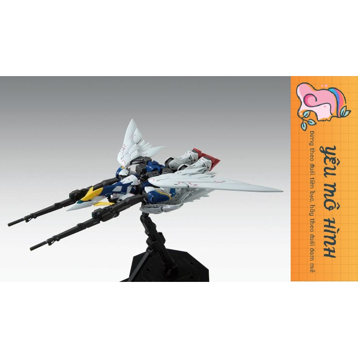 Gundam MG Wing Zero Custom Ew Hires Hirm tặng kèm Decal nước và Base Gundam MG