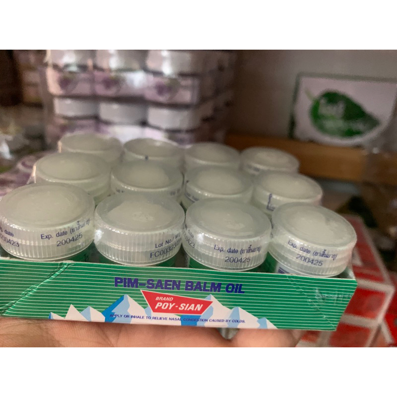 Dầu Hít Thông Mũi Bạc Hà Poysian 8cc Thái Lan