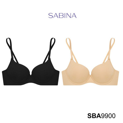 Combo 2 Áo Lót Mút Dày Siêu Nâng Ngực Cao Cấp Màu Trơn Basic Doomm Doomm By Sabina SBA9900 (tương tự SBA7998)
