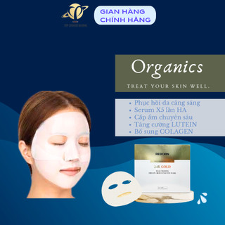 Mặt nạ colagen sấy lạnh hàn quốc gold 24k trắng da reborn