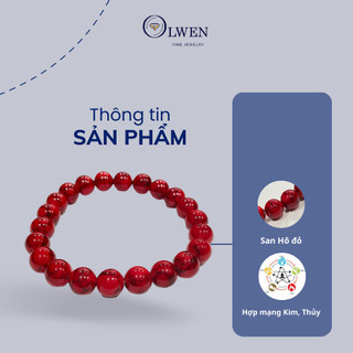Vòng tay bán quý san hô đỏ gắn charm cute