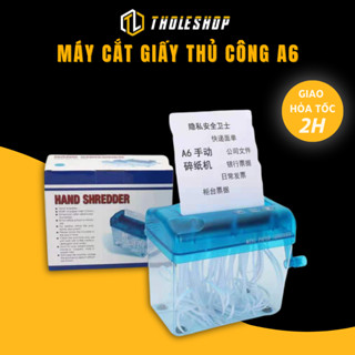 Máy Cắt Giấy A6, Hủy Tài Liệu Nhỏ Gọn Dành Cho Gia Đình Văn Phòng Tholeshop 4755