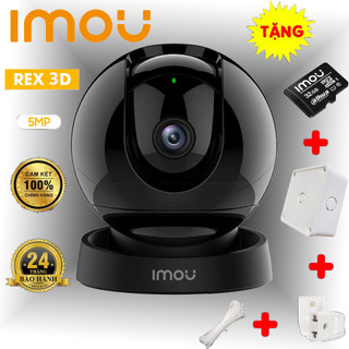Camera imou rex 3d trong nhà ipc-gs2dp-5k0w 5mp quay quét 360 độ đàm thoại 2 chiều báo động còi hú